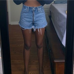 Abercrombie and Fitch High Waisted Shorts